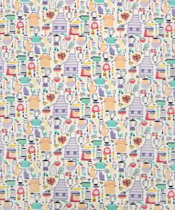 Cooking Icons Super Snuggle Flannel Fabric