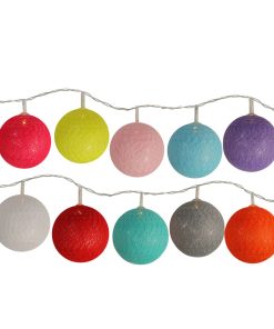 Northlight 10-Count Multi-Color Ball LED String Lights