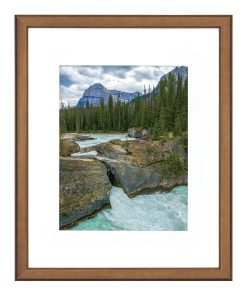 Walden Woods 16 20 Matted to 11 14 Walnut Wall Frame