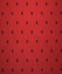 Red Dots Quilt Cotton Fabric by Quilter s Showcase