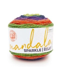 Lion Brand Yarn Mandala Sparkle Light Weight Acrylic Yarn