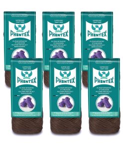 Phentex Slipper   Craft 164yds Worsted Olefin Yarn 6 Bundle