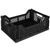 Simplify Collapsible Storage Crate in Black
