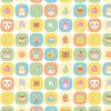 Animal Crossing Friends Tile Cotton Fabric