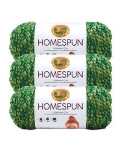 Lion Brand Homespun 185yds Bulky Acrylic Yarn 3 Bundle
