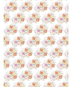 St. Jude Rose Floral By Tayde Cotton Fabric