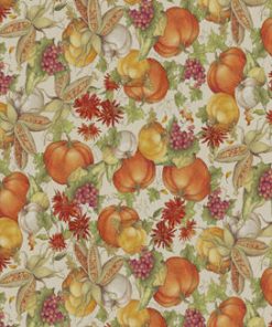 Susan Winget Harvest Pumpkins Packed Fall Cotton Fabric