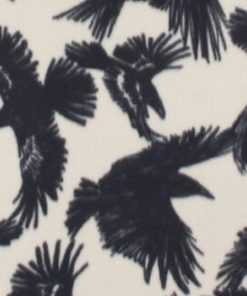Black Crows Blizzard Fleece Fabric