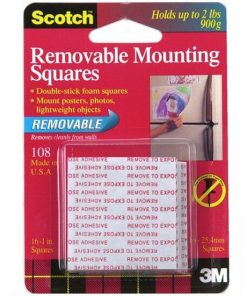 Scotch Removable Mounting Squares 1