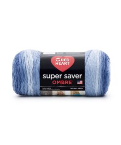 Red Heart Super Saver Ombre 482yds Worsted Acrylic Yarn
