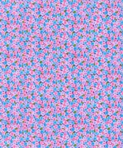 Purple Floral Cotton Fabric by Keepsake Calico
