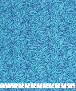 Tonal Leaves 108 Wide Flannel Fabric