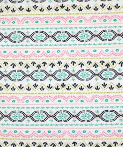 Bright Stripe Geo Super Snuggle Flannel Fabric