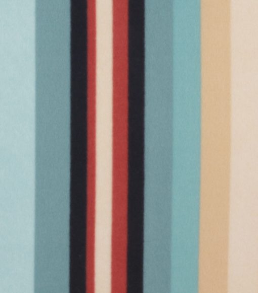 Blue Aztec Stripe Blizzard Fleece Fabric