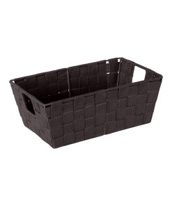 Simplify 6.5 x 11 Woven Storage Shelf Bin