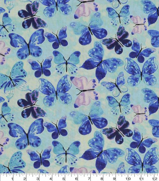 Butterflies Cotton Fabric by Keepsake Calico - Image 2