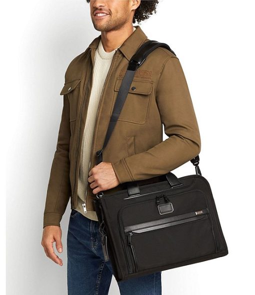 Alpha Slim Deluxe Portfolio Bag - Image 6