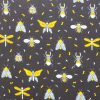 Yellow Insects Super Snuggle Flannel Fabric