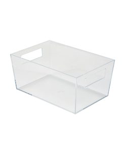 Simplify 11.5 Clear Storage Bin With Handles