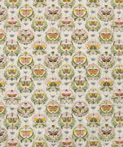 Symmetrical Butterfly Portraits Super Snuggle Flannel Fabric