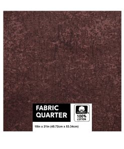 18 x 21 Brown Distressed Cotton Fabric Quarter 1pc by Keepsake Calico