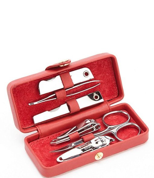 Leather Framed Manicure Set - Image 3