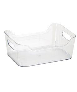 Simplify 8 Clear Storage Tote Bins 3pk