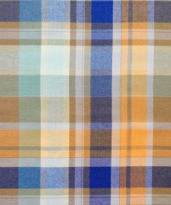 Fall Brushed Plaid Polyester Flannel Fabric