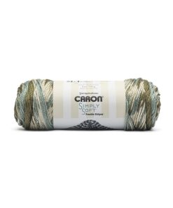 Caron Simply Soft Freckles Stripe 315yds Worsted Acrylic Yarn