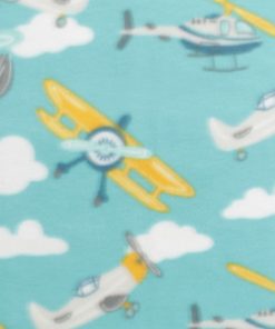 Take Flight Blizzard Fleece Fabric