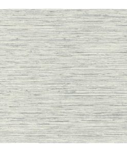 York Wallcoverings Wallpaper Grey Grasscloth
