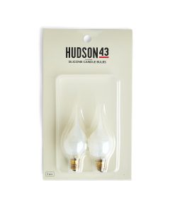 5 Watt Swirl Silicone Flamless Candle Replacement Bulbs 2pk by Hudson 43