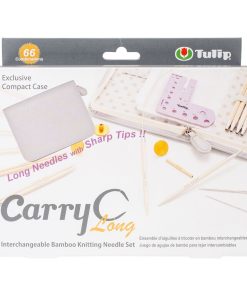 Carry C Interchangeable Bamboo Knitting Needle Set - 1