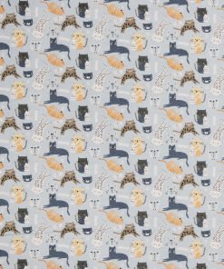 Cats Super Snuggle Flannel Fabric