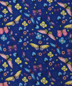 Happy Butterflies Super Snuggle Flannel Fabric