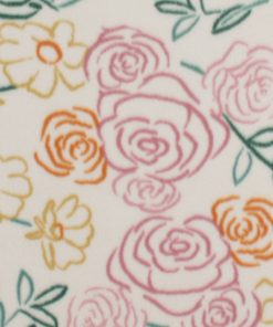 Floral Blizzard Fleece Fabric
