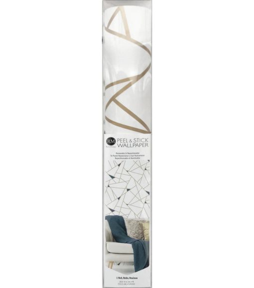 RoomMates Wallpaper Gold Fracture - Image 8