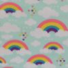 Bright Rainbows Blizzard Fleece Fabric