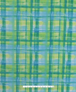 Watercolor Plaid Blender Anti-Pill Plush Fleece Fabric