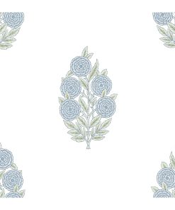 Tamara Day Dutch Floral Peel   Stick Wallpaper By Roommates