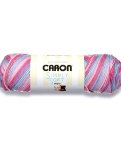 Caron Simply Soft Stripes 235yds Worsted Acrylic Yarn