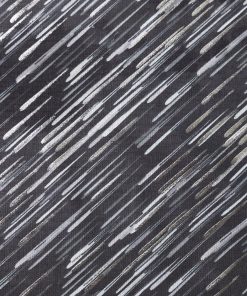 Shooting Stars on Black Quilt Foil Cotton Fabric by Keepsake Calico