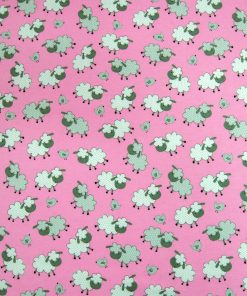 Pink Sheep Super Snuggle Flannel Fabric