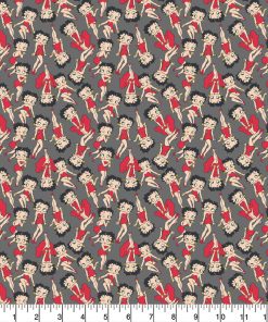 Betty Boop Strike A Pose Cotton Fabric
