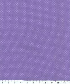 Dots on Purple Quilt Cotton Fabric by Keepsake Calico