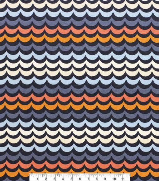 Super Snuggle POP! Waves Flannel Fabric - Image 2