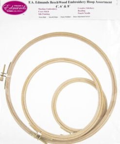 Frank A. Edmunds 3pk Embroidery Hoops