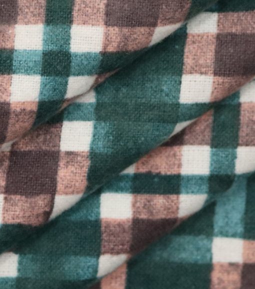 Plaid Super Snuggle Flannel Fabric - Image 2