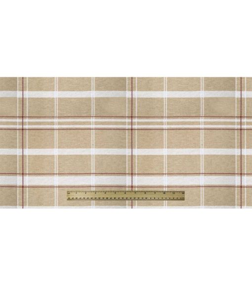 Brown Plaid Super Snuggle Flannel Fabric - Image 4