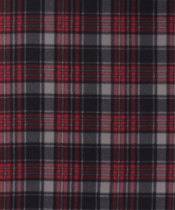 Brad Plaid Blizzard Fleece Fabric